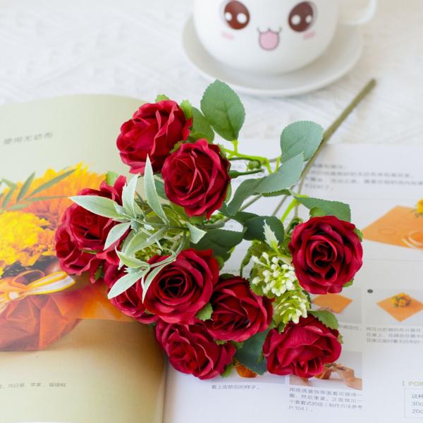 Buy cheap Small roses are used to decorate wedding bouquets and hotel home furnishings from wholesalers