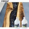 Buy cheap Low Maintenance Clear Epoxy Resin Table Top High Chemical Resistance from wholesalers