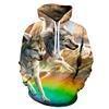 BSCI Anime Cosplay Costume Fully Sublimated Hoodies Animal Print Oversized