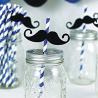 Buy cheap 150 Pack Paper Sucker Giant Bamboo Baby Blue Wedding Paper Straws from wholesalers