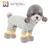 Buy cheap Summer Striped Black And White Plaid Dog Pajamas Customized Yarn Dyed from wholesalers