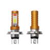 Buy cheap 3 Colors COB LED Headlight H4 H6 80W P15D BA20D White Blue Red from wholesalers