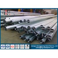 Buy cheap 13.8 KV 69 KV Galvanized Steel Poles for Philippine Transmission product