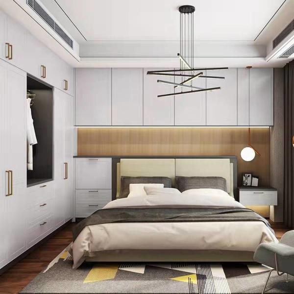Buy cheap Customized Make Bedroom Furniture Wooden Door Swing Wardrobe Cabinet from wholesalers
