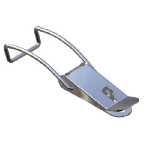 Buy cheap Self Locking Galvanized Spring Loaded Toggle Latch Shockproof With Keyhole from wholesalers