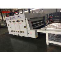 Buy cheap Semi Automatic Flexo Ink Printer Four Link Slotter Die Cutter Machine 1 Year product