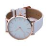 Buy cheap Leather Strap Quartz Ladies Wrist Watches 3 5 10 ATM Stainless Steel Case Back from wholesalers