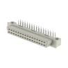 Buy cheap 2 Row DIN 41612 Connector 64 Pin Right Angle Dip 2.54mm Pitch Male Connector from wholesalers