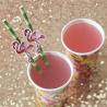 Buy cheap Attractive Party Festival Coloured Paper Straws Juices Paper Cocktail Straws from wholesalers