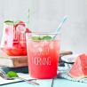 Buy cheap Customized Color Striped Paper Straws 0.25" Diameter Thick Paper Straws from wholesalers