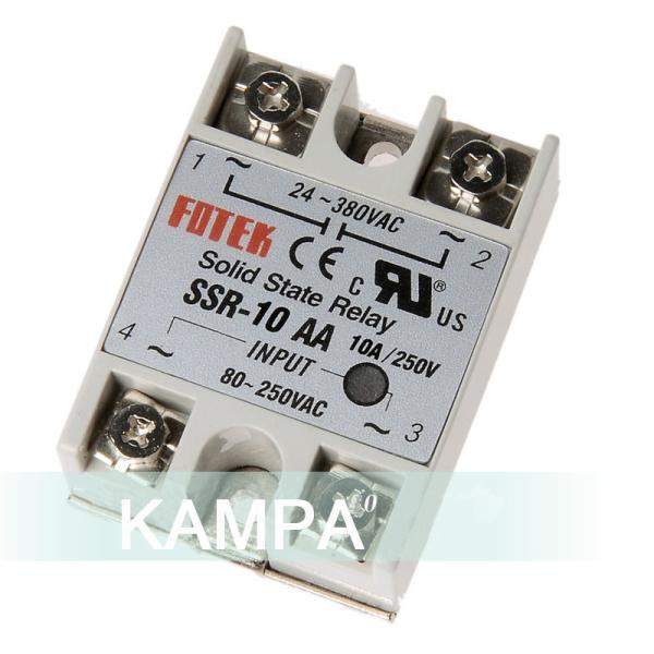 Buy cheap SSR-10AA AC to AC Electric Relay SSR 10A 220VAC Solid State Relay Fotek SSR from wholesalers