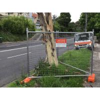 Buy cheap 2m Construction Temp Fence Panels 32mm 8'' X 10'' Steel product