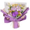 Buy cheap 40x30cm Carnation Knitted Yarn Bouquet Beautiful Mother's Day Present from wholesalers