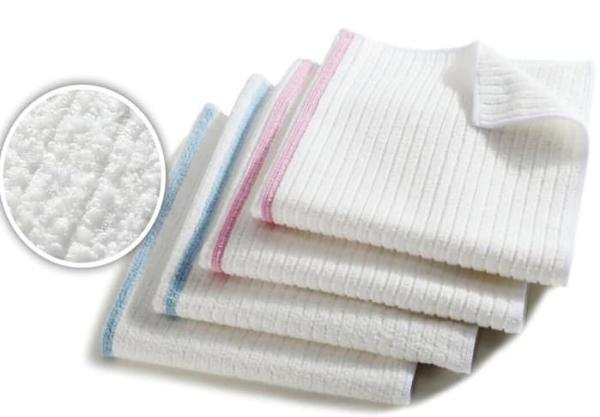 Buy cheap Color Coded Car Cleaning Towel Split Sufficiently White Microfiber Towels from wholesalers