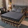 Buy cheap Bedding Set Skirt Duvet Pillowcase with Embroidery Lace Eco-friendly and Soft Fabric from wholesalers