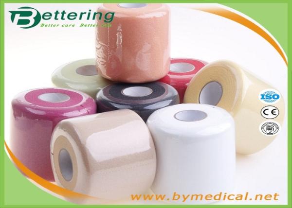 Buy cheap Multicolor Soft Medical Supplies Bandages , Athletic Foam Tape Self Adhering Light Weight from wholesalers