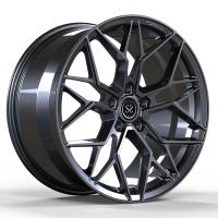 Buy cheap 21x9.5 And 21x11 Gloss Gun Metal Rims For Range Rover Land Rover Evoque product