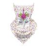 Buy cheap Children Cartoon Unicorn Breathable Head Scarf Bandanas With Ear Loops Sunproof from wholesalers