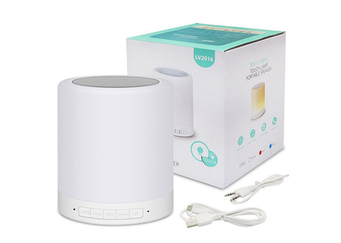 Portable Wireless Bluetooth Speakers , Multifunctional LED Lamp Bluetooth