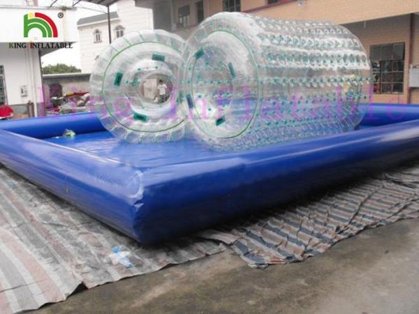 Buy cheap Transparent Inflatable Water PVC Rolling Toy For Sea / Lake / Swimming Pools from wholesalers