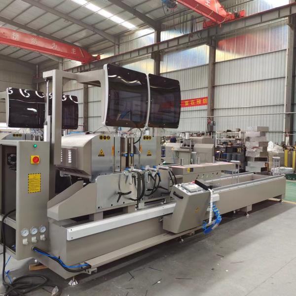 Buy cheap 600mm Double Head Mitre Saw Machine Aluminum Profile Automatic Mitre Saw from wholesalers