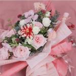 Flower Letter Printed Personalized Gift Wrapping Paper for Reed Pulp Bouquet