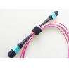 Buy cheap MTP / MPO Fiber Optic Patch Cord OM4 40G Twelve Cores 3MM LSZH Jacket from wholesalers