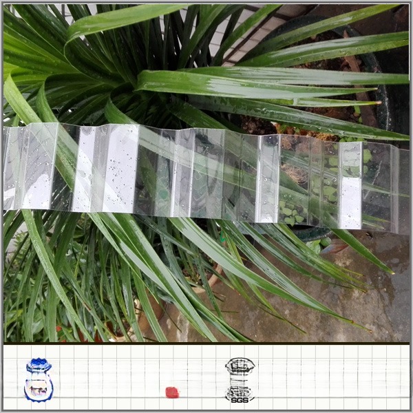 120cm *150cm Polycarbonate Hollow Sheet Canopy for Windows Weather Resistant Material