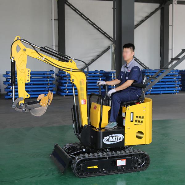 Farmland 1t Small Digger Maximum Excavation Height 2620mm Agricultural Track