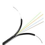 G657A 4 Cores FTTH Fiber Optic Cable Flat Cable GJXH Steel Strength Member