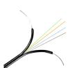Buy cheap G657A 4 Cores FTTH Fiber Optic Cable Flat Cable GJXH Steel Strength Member from wholesalers