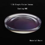 Aspheric Lens 1.56 HMC Ophthalmic Lenses Enhanced Single Vision Lenses And