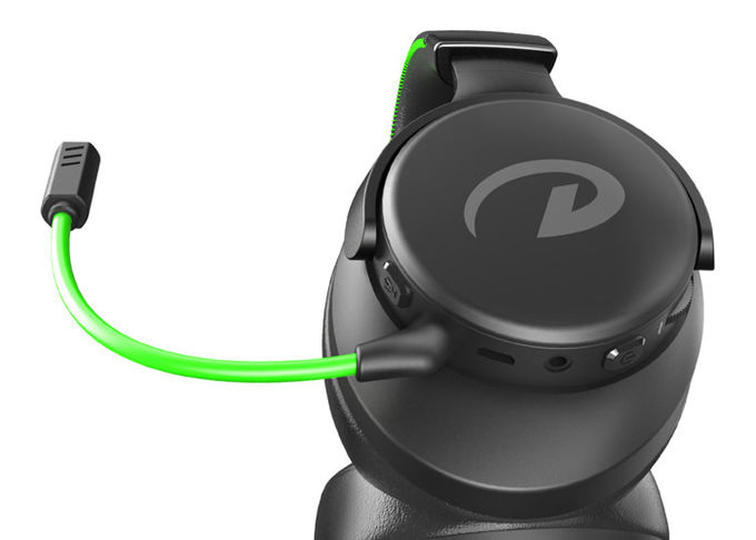 Cool Light Bluetooth Wireless Gaming Headset With 3.5mm Plug