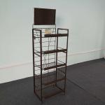 Buy cheap Floor Retail Shoe Rack / Retail Floor Display 136SETS Loading Quantity from wholesalers
