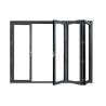 Buy cheap 35dB Sound Insulation Coefficient Aluminium Alloy Bi-Fold Doors with Finished Surface from wholesalers