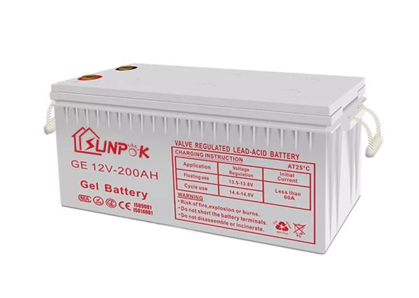Buy cheap Sunpok Energy 12V 100Ah 150Ah 200Ah Gel Battery: Experience Long-Lasting Reliability from wholesalers