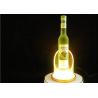 Buy cheap 23CM Bottle Glorifier Display Led Light Display Base Silk Printing from wholesalers