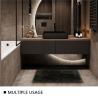 Buy cheap Long Pile 60x80cm Latex Backed Bath Mats Quick Dry Shower Mat from wholesalers