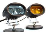 New arrival LED motorcycle headlight LED work light 20W white amber LED driving