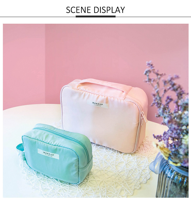 Multifunctional Foldable Makeup Brush Organizer Bag