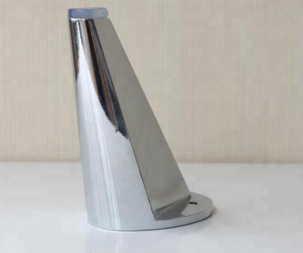 Buy cheap Silver Furniture Hardware Replacement Parts 15cm Decorative Metal Cabinet Feet from wholesalers