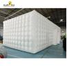 Buy cheap White Oxford Cloth Inflatable Club Tent LED Party Disco Blow Up Tent Customized OEM from wholesalers