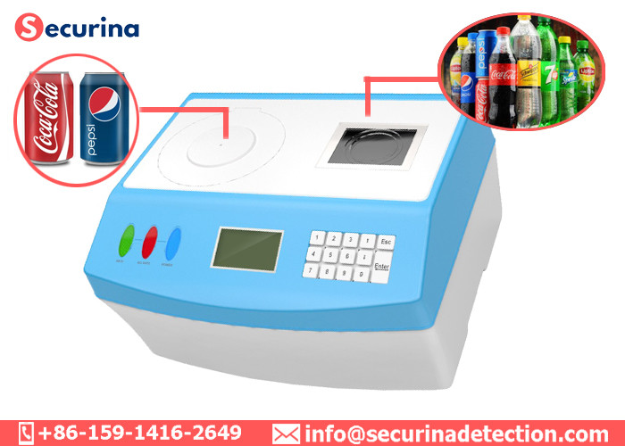 Hazardous Dangerous Bottle Liquid Scanner Detector For Airport / Train Station