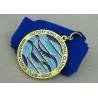 Buy cheap Hawaiian Canoe Club Ribbon 3d Medal by Zinc Alloy Die Casting With Gold Plating from wholesalers