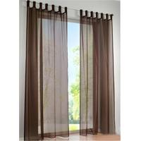 Buy cheap Clear Voile Bathroom Window Curtains With 100 Percent Polyester Material product
