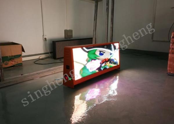 Buy cheap Double Faced Taxi Advertising Screens , Taxi Top Led Sign 320*160mm Module Size from wholesalers