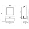 Buy cheap Single Phase Electronic Energy Meter , Electric kilowatt hour meter Analog Display from wholesalers