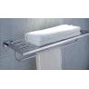 Buy cheap Good Design Classic Square Style Wall Mounted Stainless steel Bathroom Towel Rack from wholesalers