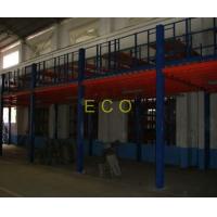 Buy cheap Heavy duty Mezzanine Metal Floor Warehouse Storage Racks Customized product