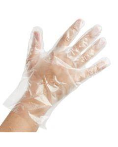 Buy cheap Clear Color Disposable Medical Gloves Strong Tensile Strength For Hygiene Inspection from wholesalers